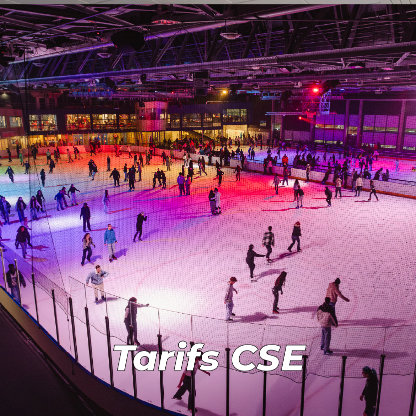 Tarifs CSE - Patinoire Le Blizz Rennes